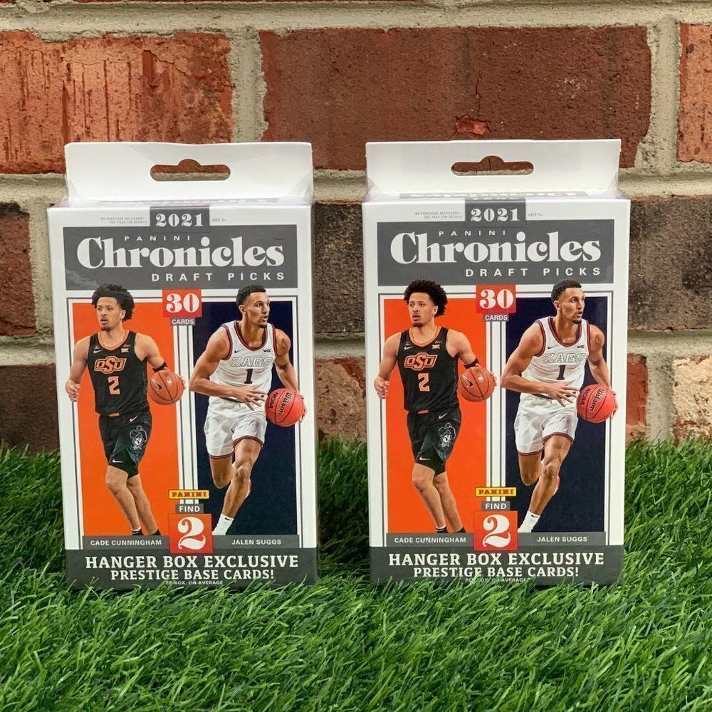 2 2021 panini chronicles draft picks basketball hanger box